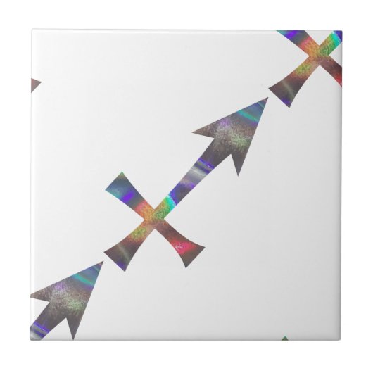 Carreau hologramme Sagittarius (Devant)