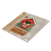 Carreau Home Sweet Home Maison de Noël Bird (Côté)