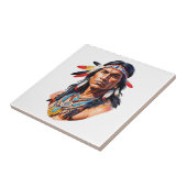Carreau Homme amérindien (Côté)