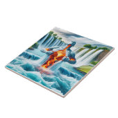 Carreau Homme de lave à eau mignonne Imaginaire (Côté)