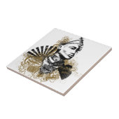 Carreau Homme de Lion Maasai (Côté)