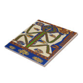 Carreau Homme des mers du Sud Samoa (Côté)