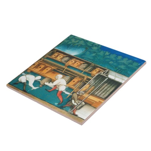 CARREAU HONEY BEE / BEEKEEPER BEEKEEPING MONOGRAM (Côté)