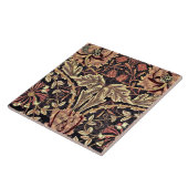 Carreau Honeysuckle, un design William Morris, (Côté)