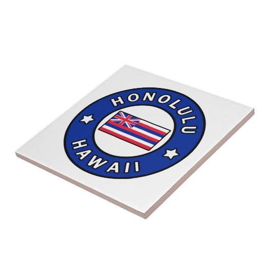 Carreau Honolulu Hawaii (Côté)