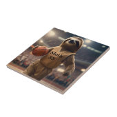 Carreau Hoops and Hangs : Le Slam Dunking Sloth, (Côté)