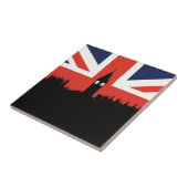 Carreau Horizon | de Londres le drapeau britannique (Côté)