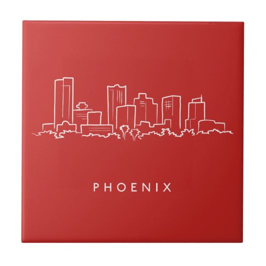 Carreau Horizon de Phoenix Arizona (Devant)