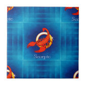 Carreau horoscope de scorpio (Devant)