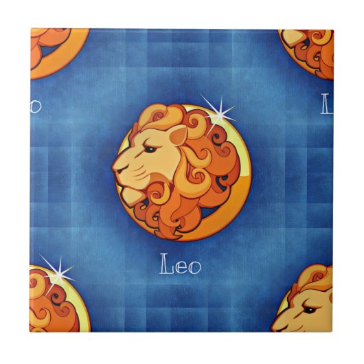 Carreau horoscope leo (Devant)