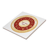 Carreau Horoscope Mandala (Côté)