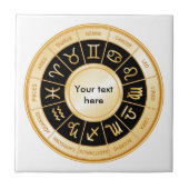 Carreau Horoscope Mandala (Devant)