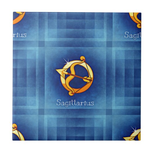 Carreau horoscope sagittaire (Devant)