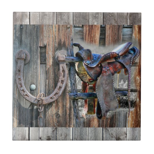 Carreau Horse Saddle Horseshoe (Devant)