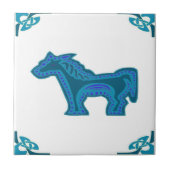 Carreau Horsey bleu hollandais (Devant)