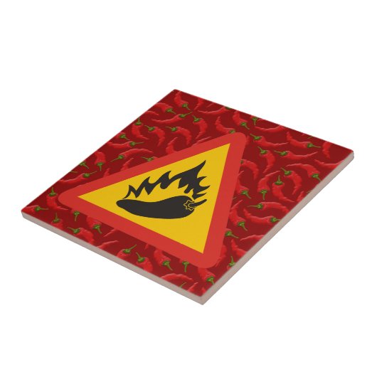 Carreau Hot pepper danger (Côté)