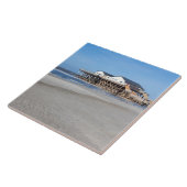 Carreau House on stilts at the beach of St Peter Ording (Côté)