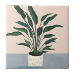 Carreau Houseplant<br><div class="desc">Houseplant IV de Victoria Borges. Présente une usine en pot à l'intérieur contre un arrière - plan neutre.</div>