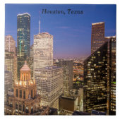 Carreau Houston, Texas / dessous de verre (Devant)