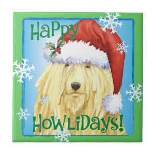 Carreau Howlidays heureux Komondor