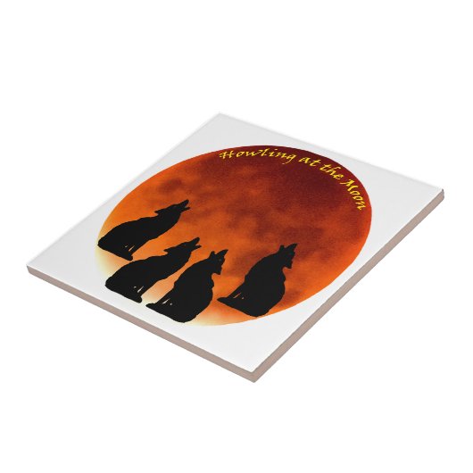 Carreau Howling at the Moon (Côté)