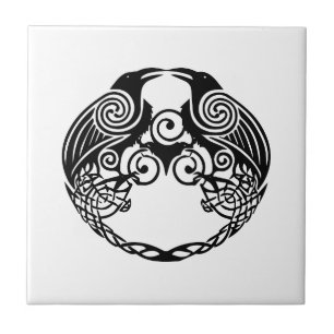 Carreau Huggin et muninn