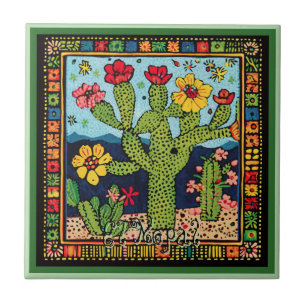 Carreau Huichol Loteria Carrelage en céramique : Carrelage