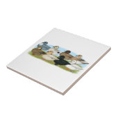 Carreau Huit canards d'appel (Côté)