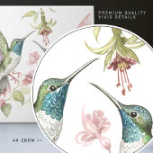 Carreau Hummingbirds & Fresenia Arts and Crafts