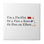 Carreau Humour pacifiste mixed martial art (Devant)