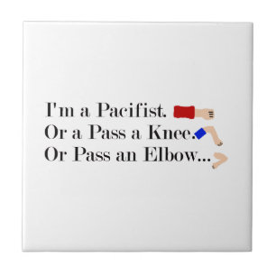 Carreau Humour pacifiste mixed martial art