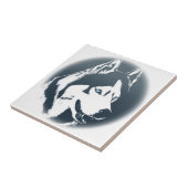 Carreau Husky Dog Art Carrelage en céramique Sled Décor & (Côté)