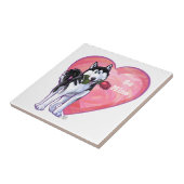 Carreau Husky Valentine's Day (Côté)