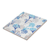 Carreau Hydrangée légère et aérée Motif floral (Côté)