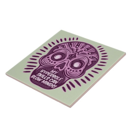 Carreau Hyperbole Funny ANGLAIS LANGUE (Côté)