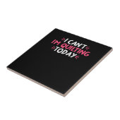 Carreau I Can't I'm Quilting Today (Côté)