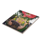 Carreau I (Coeur) Kenya Buffalo Patch/Print (Côté)