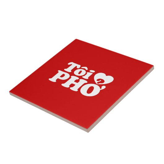 Carreau I Heart (Love) Pho (Tôi PHỞ) (Côté)