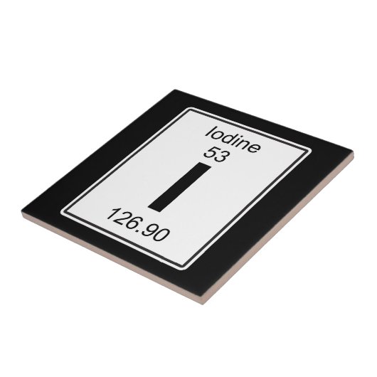 Carreau I - Iode (Côté)