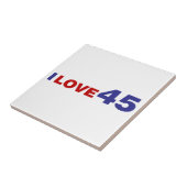 Carreau I Love 45 (Côté)