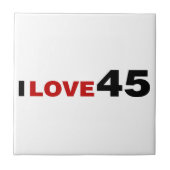 Carreau I Love 45 (Devant)
