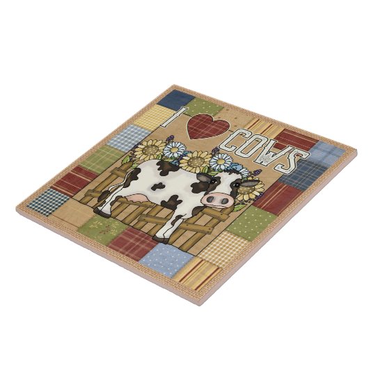 Carreau I Love Cows Country Patchwork (Côté)