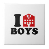 Carreau I Love Hotel Boys (Devant)