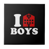 Carreau I Love Hotel Boys (Devant)