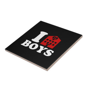 Carreau I Love Hotel Boys