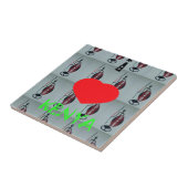 Carreau I Love Kenya Art Print (Côté)