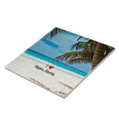 Carreau I Love Naples, Floride (Côté)