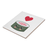 Carreau I love Sushi (Côté)