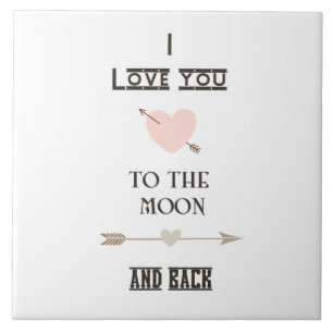 Carreau I love you to the moon and back