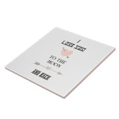 Carreau I love you to the moon and back (Côté)